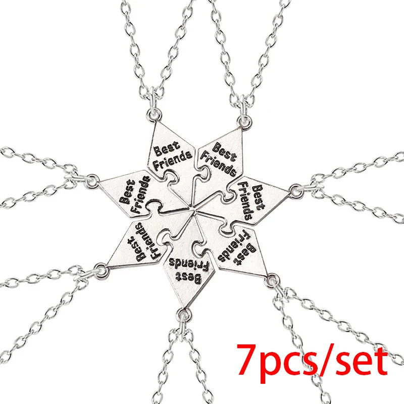 3 to 10 People Friendship Necklace