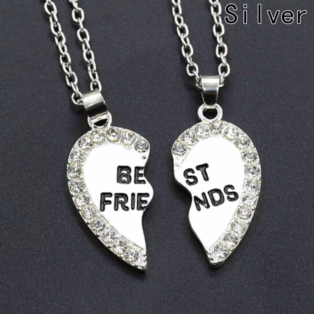 Heart Best Friend Necklace For 2