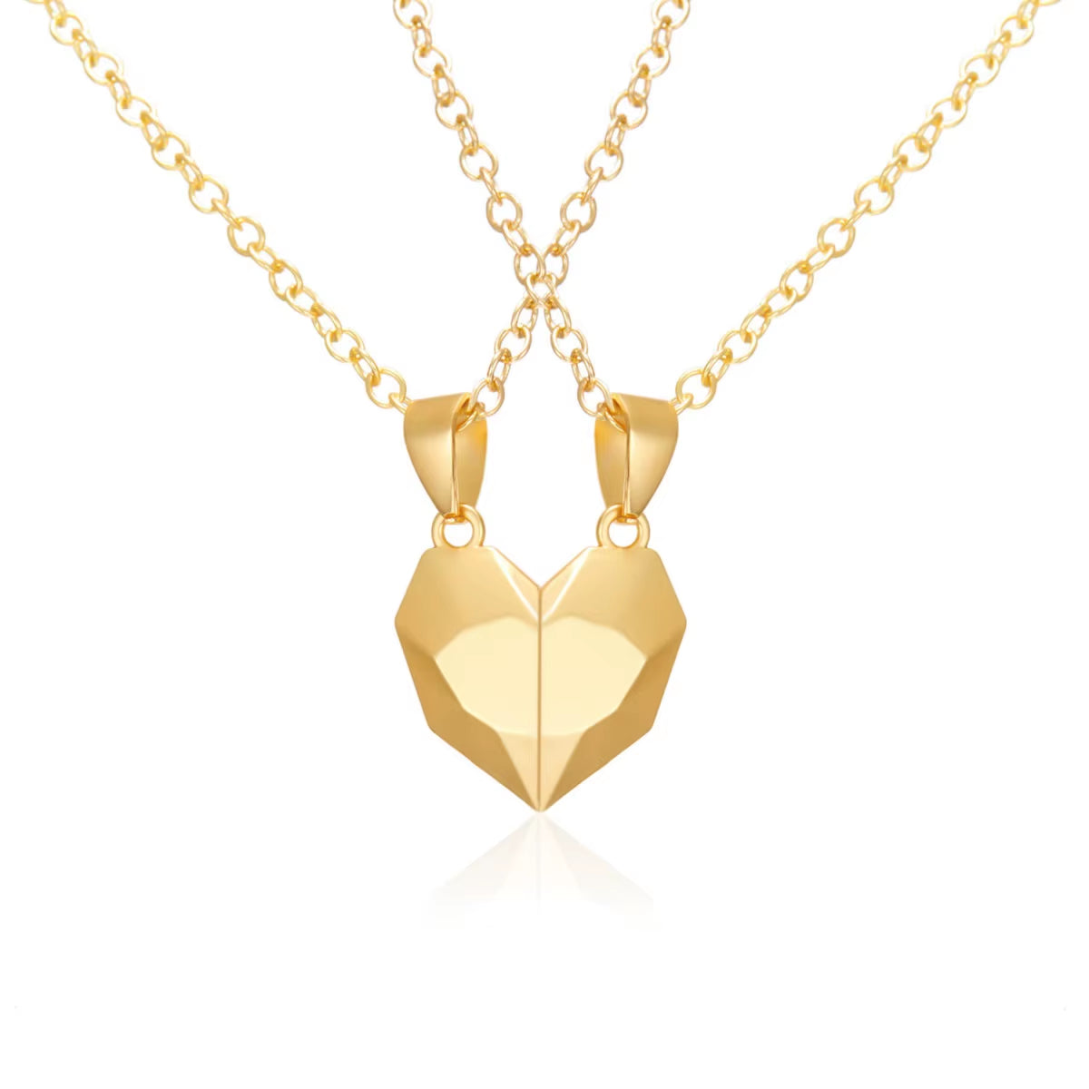 Heart Magnetic BFF Necklace