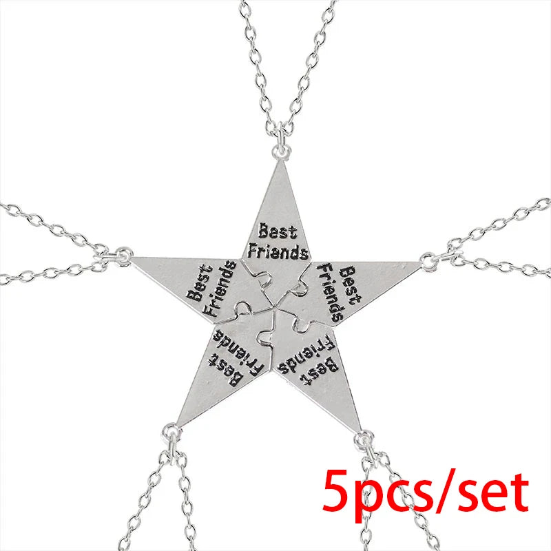 3 to 10 People Friendship Necklace