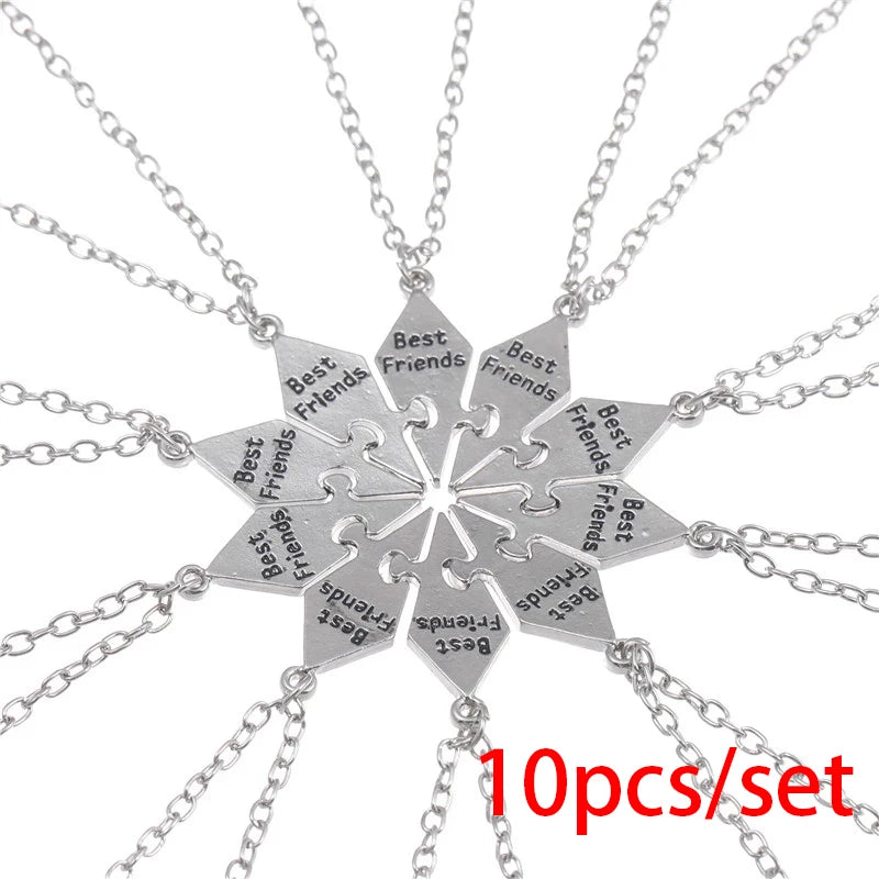 3 to 10 People Friendship Necklace