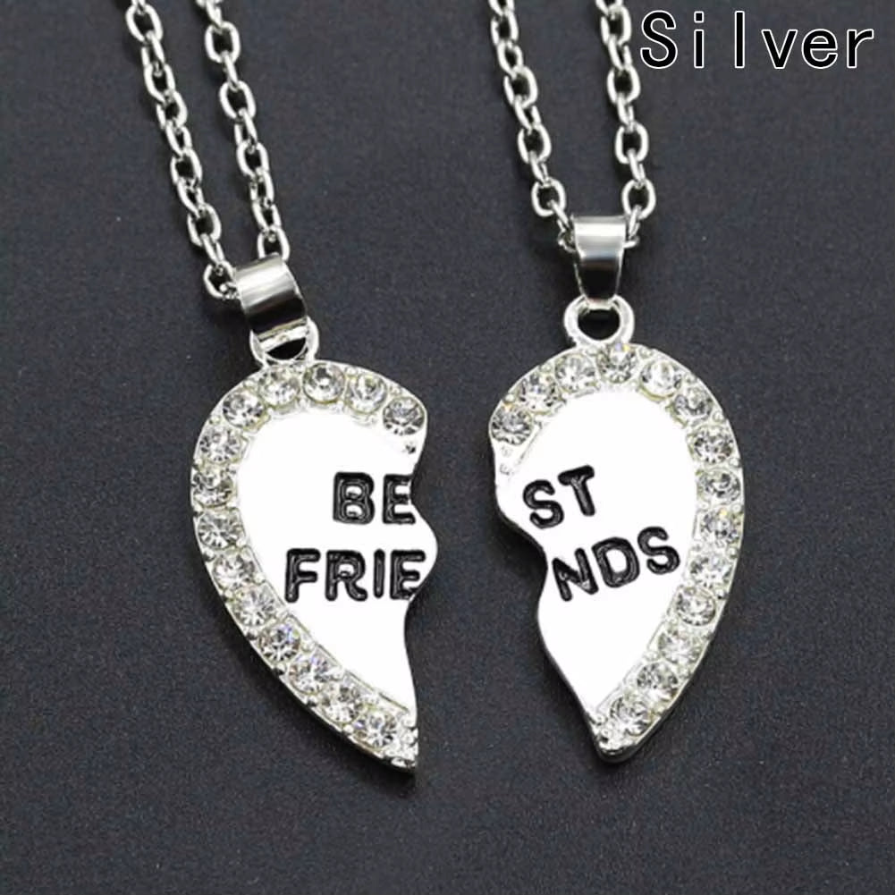 Heart Best Friend Necklace For 2