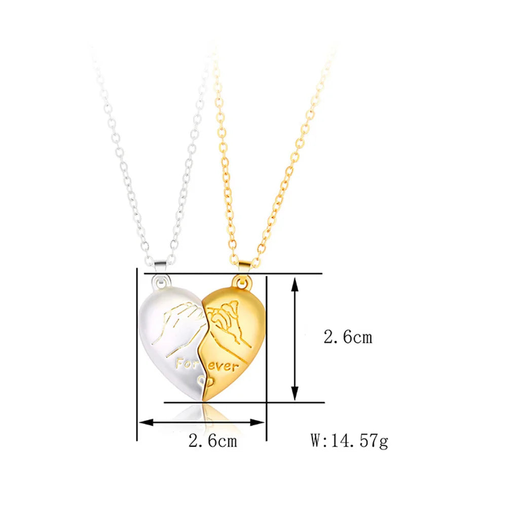 Promise Heart Magnetic Necklace For 2