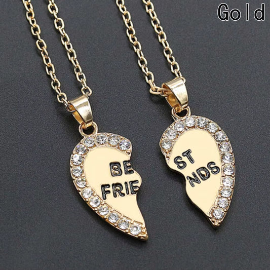 Heart Best Friend Necklace For 2
