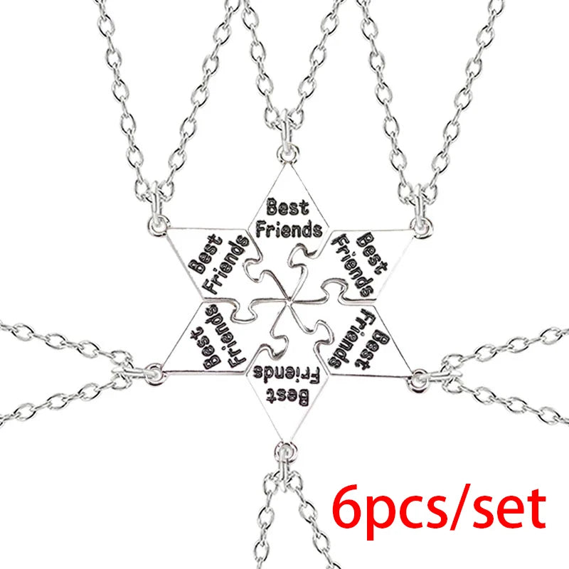3 to 10 People Friendship Necklace